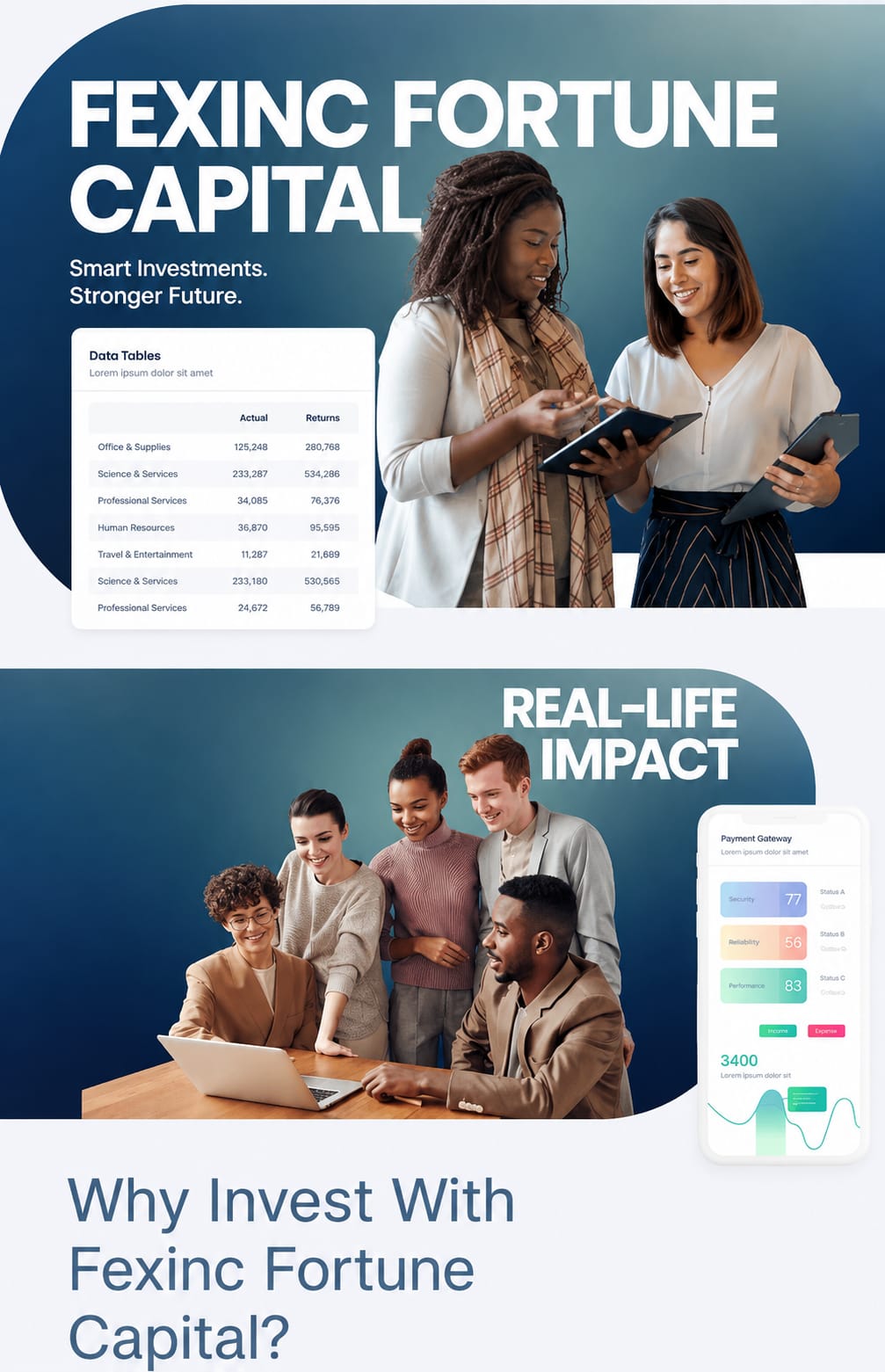 Fexinc Fortune Capital, smart investments and real life impact